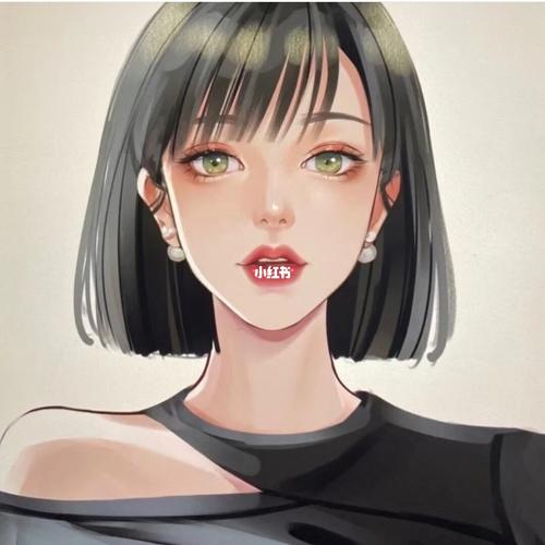 囍′ 短发女生头像 飒