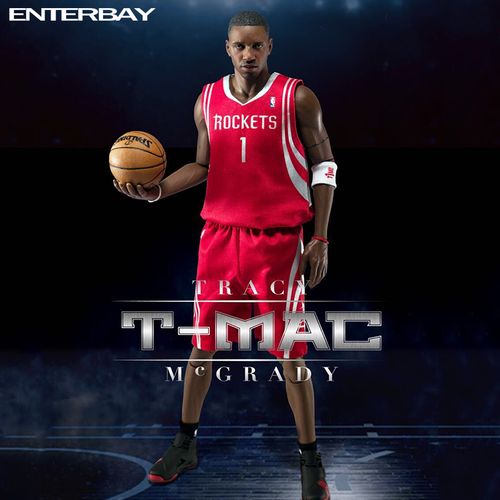 enterbay麦迪兵人 1/6nba球星eb麦蒂t-mac可动模型玩偶雕像 模玩