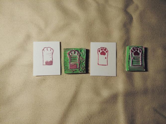 【刀刀小物】吃土少女的橡皮章part2刀刀的章子