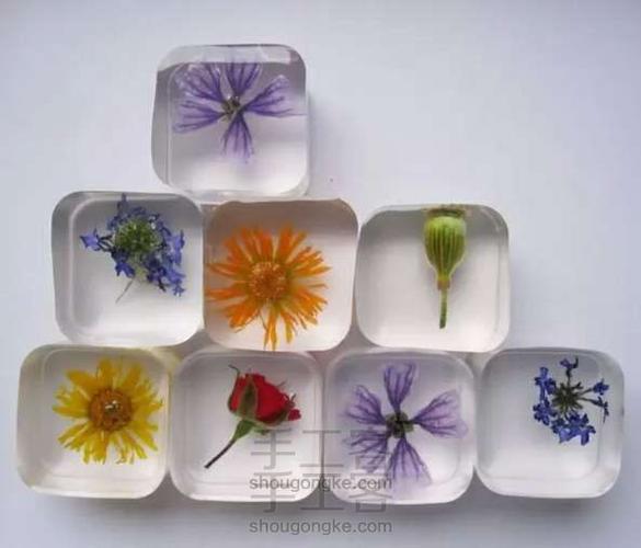 水晶花朵手工diy教程