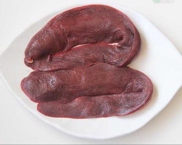 新鲜猪脾脏 猪沙肝 猪连体脂渣5斤包邮