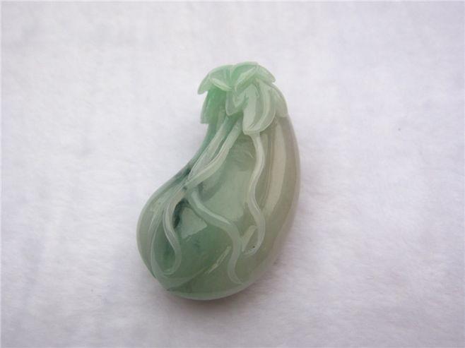 翡翠a货福瓜挂件 正品手把件天然缅甸玉老坑玉器雕件 玉石把玩件