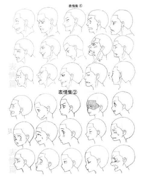 漫画人物侧脸的画法有哪些?怎么画侧脸?
