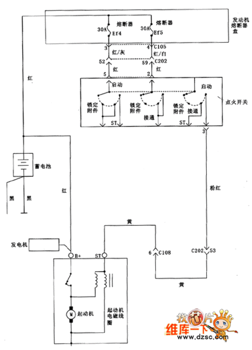 启动系统电路图
