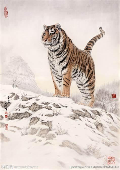 虎年虎画送您36幅猛虎图虎虎生威