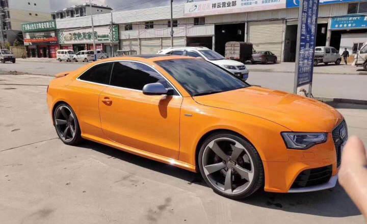 宁波二手奥迪rs 5 2013 款 rs 5 cabriolet 橙色