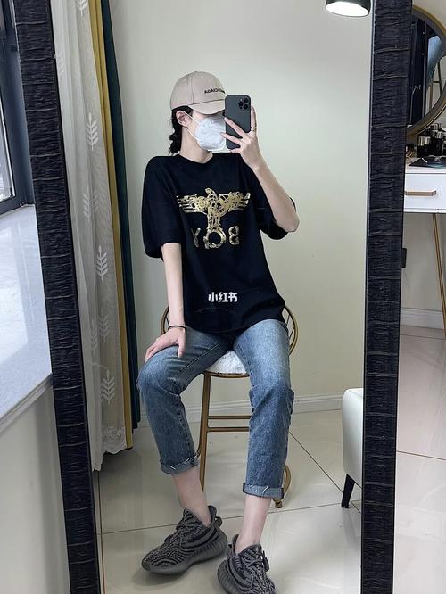 99休闲穿搭‖boy短袖77牛仔裤77椰子_椰子_短袖