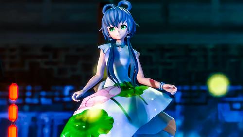 2019最美的夜洛天依《茉莉花》壁纸