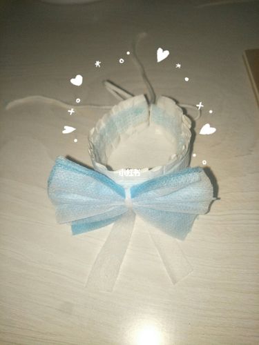 口罩做的闺蜜手环,快给闺蜜带上吧_口罩_七夕出片指南