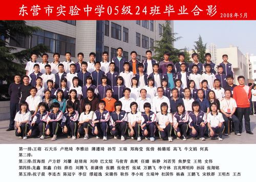 东营市实验中学2005级毕业照
