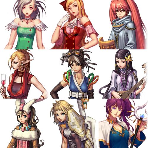 dnf npc人物图集(第一弹)