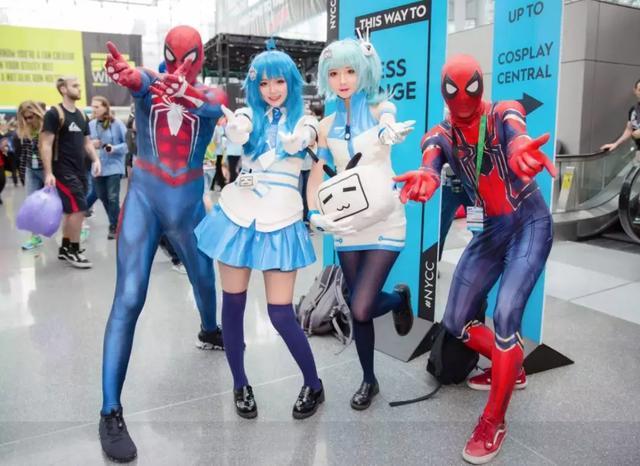 2018纽约动漫展,各种奇葩coser