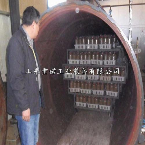 诸城厂家直销平菇培养基高温杀菌釜食用菌灭菌灶