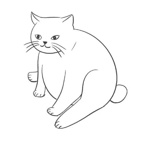 动物大家都喜欢画的猫咪简笔画建议收藏