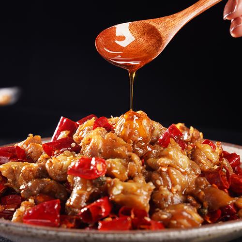 冷吃香辣掌中宝鸡脆骨真空即食肉丁鸡肉零食