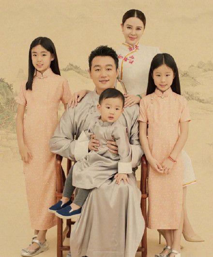 佟大为一家五口写真曝光,却被嘲讽重男轻女:拜托,别无