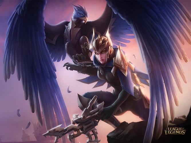 英雄联盟,奎因,德玛西亚之翼,游戏英雄联盟壁纸图片