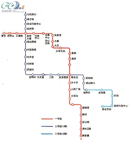 【附图】贵阳轨道交通2号线初勘全面展开