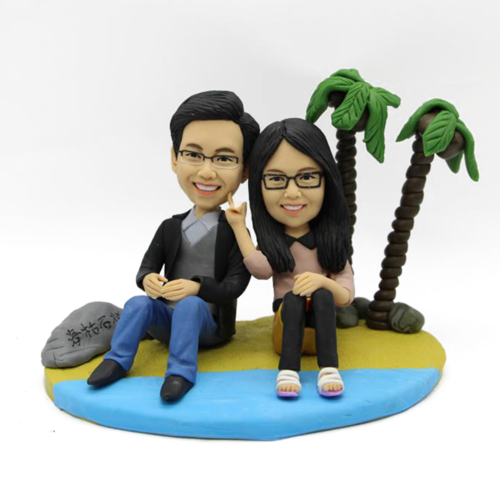 泥人真人定制软陶人偶粘土泥塑捏人像礼物玩偶真手办公仔q版订做