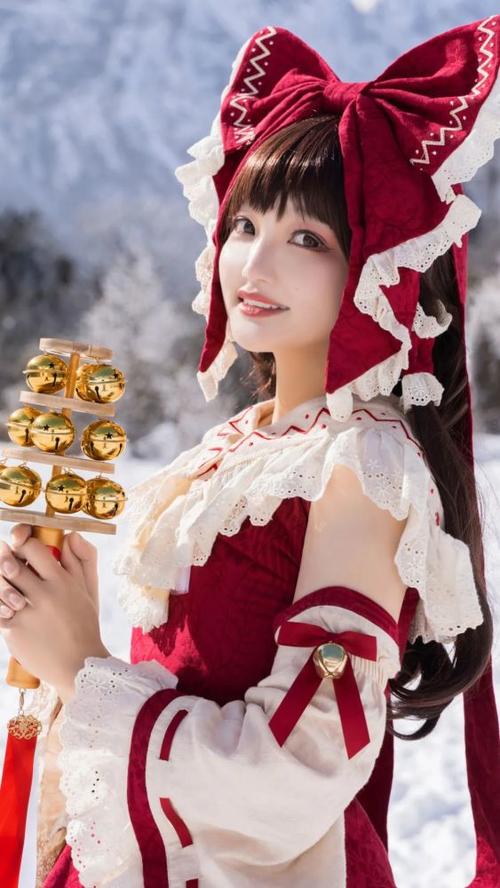 cos东方project博丽灵梦cos正片元素