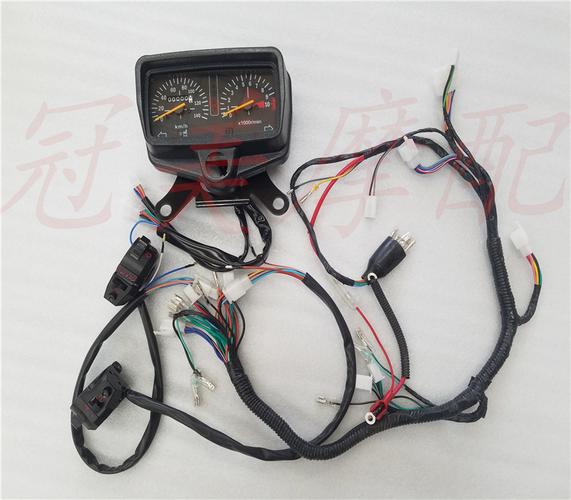 摩托车配件zj125珠江cg125四五档电缆主大线全车线路总成