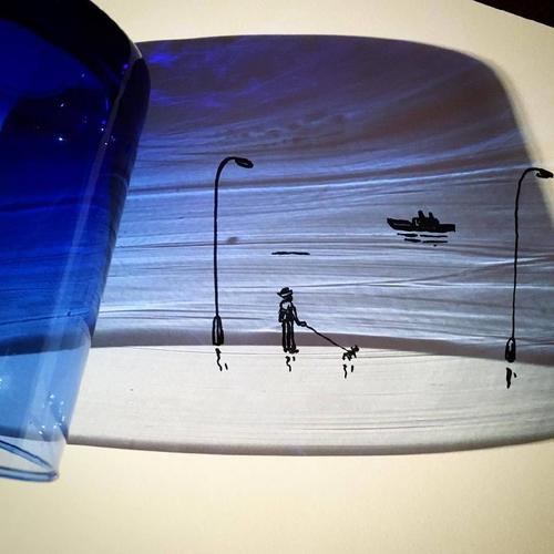 影子插画创意设计图片精选