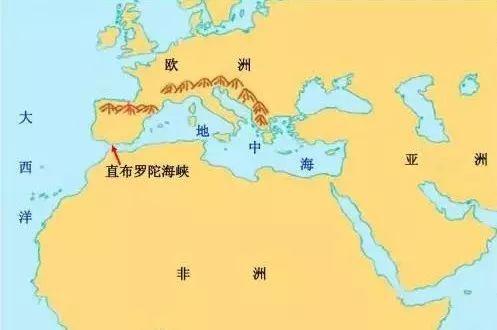 原创地图看世界兵家必争之地直布罗陀海峡