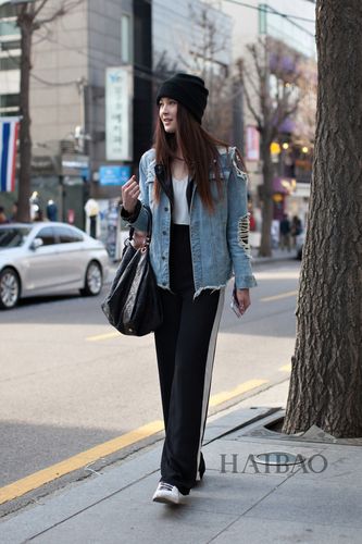 冬季韩国型人街拍合辑