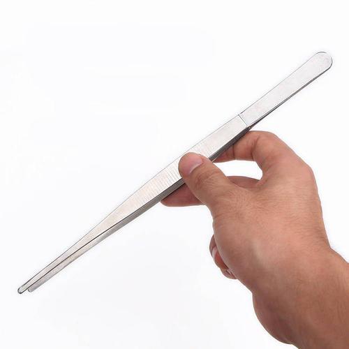 加厚镊子聂子工具多用长柄加长捏子维修大号蝎子超长夹子家用捉