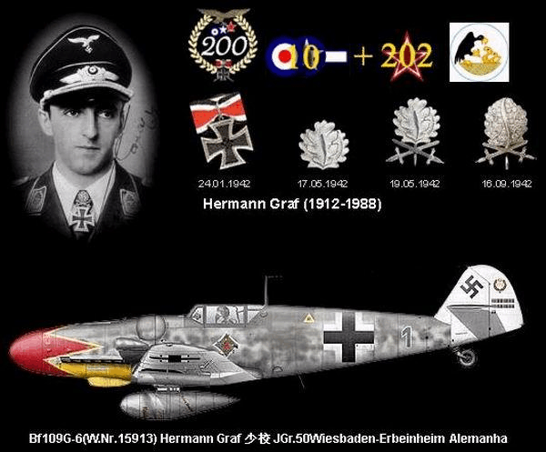 二战德军王牌飞行员