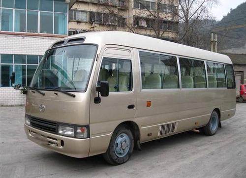 中巴车,特别是19座的丰田考斯特,特别适合商务接待,小集体旅游出行等.
