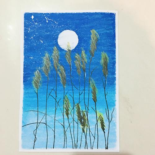 油画棒水彩新手