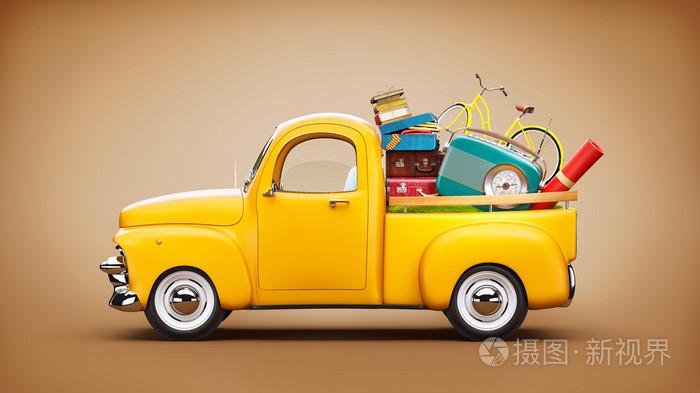 皮卡车