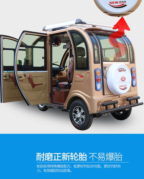 全封闭燃油三轮摩托车宗申水冷助残疾车老年代步车全