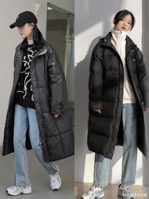 这才是教科书级别的黑色羽绒服搭配时髦又保暖谁穿谁美