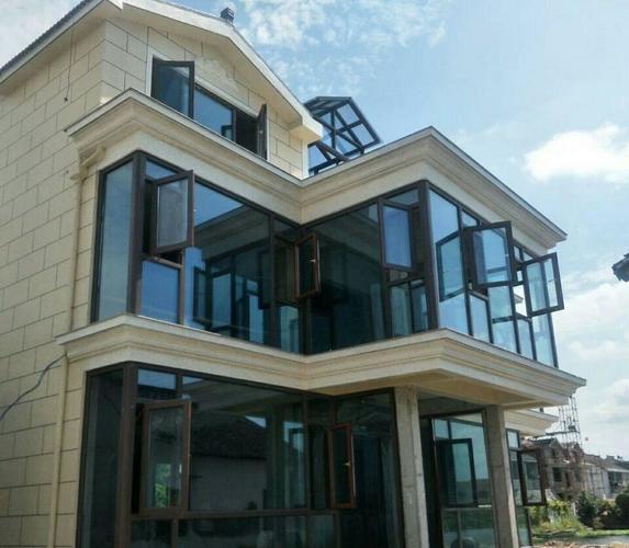 门窗订做断桥铝专业封阳台平开窗推拉窗隔音玻璃落地窗户阳光房