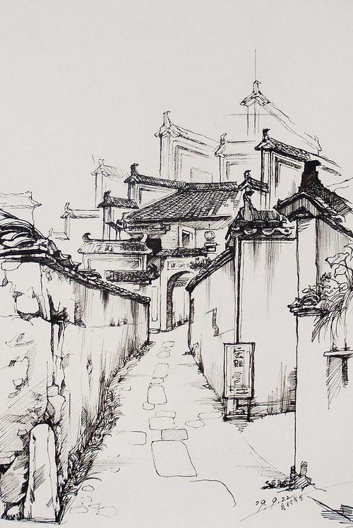 【艺考】:写生季风景素描临摹推荐