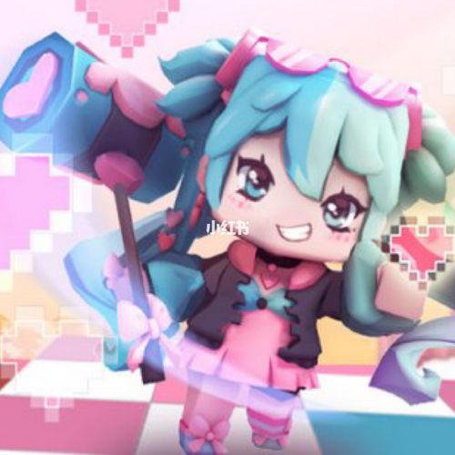 迷你世界q版头像人物手绘画线稿原创小艾_绘画_迷你_手绘_简笔画_马克