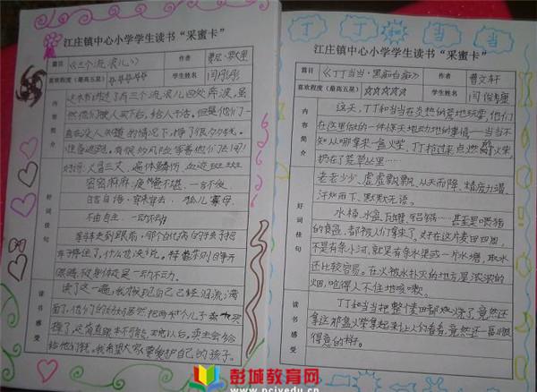 贾汪区江庄镇中心小学举行"采蜜集"评比活动