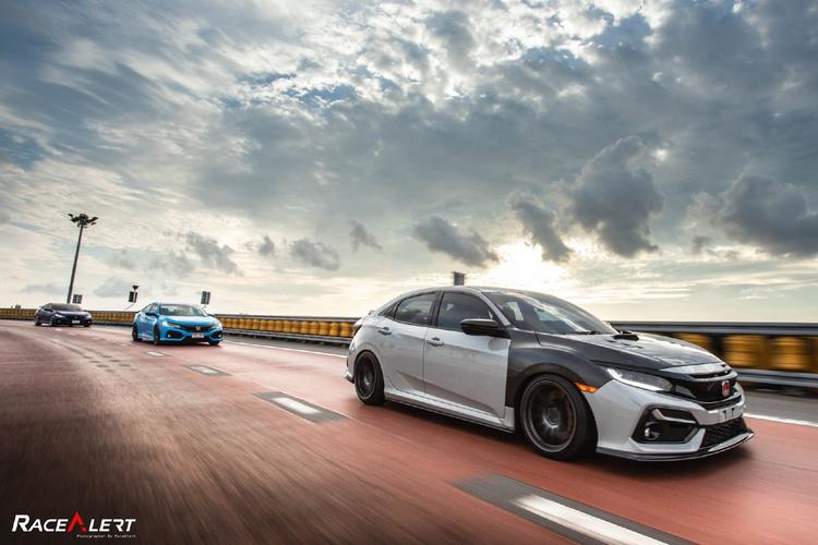 x 本田思域 十代目 疫情期间?集体溜车!