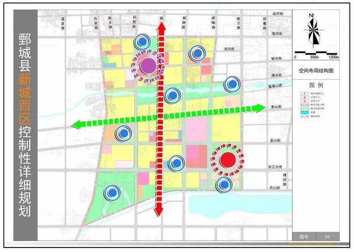 鄄城县新城规划图曝光!东区,西区,南区……快看!