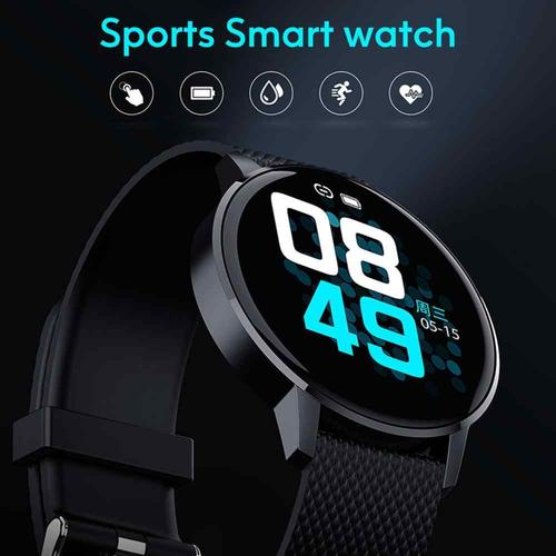 bluetooth smart watch heart rate monitor blood