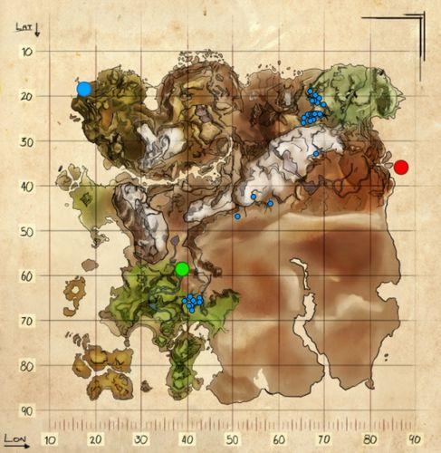 方舟仙境龙谷位置