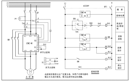 这就是软启动器接线图原理.