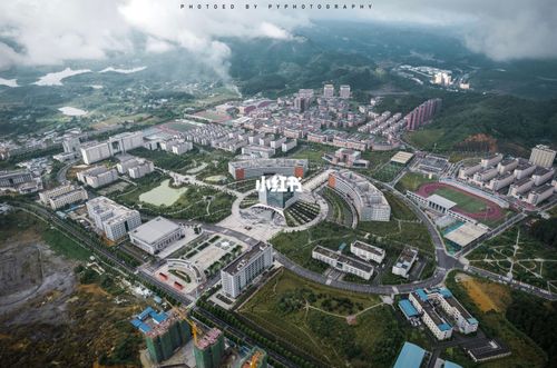 航拍雨后的遵义医科大学_航拍_遵义医科大学自由行热门攻略_大疆怎么