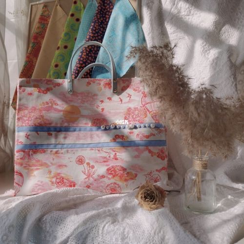 布艺/diy "dior"购物袋改造_迪奥怎么样_购物袋_布艺