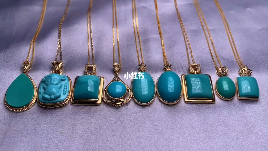 k金镶嵌绿松石挂坠_绿松石_挂坠_珠宝_时尚_配饰