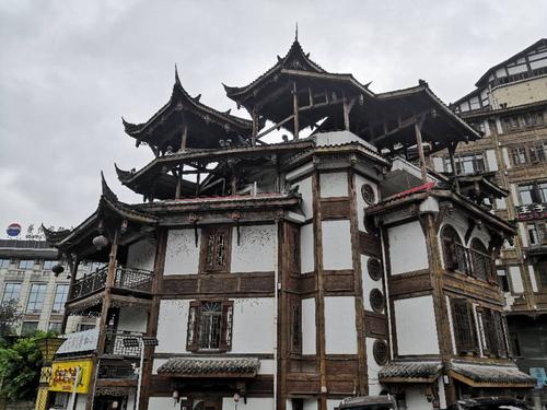 遵义茅台地区建筑,具有民族特色.