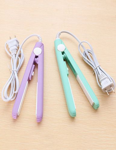 宿舍小功率迷你直发器空气刘海卷发棒电夹板熨板两用拉直板直板夹