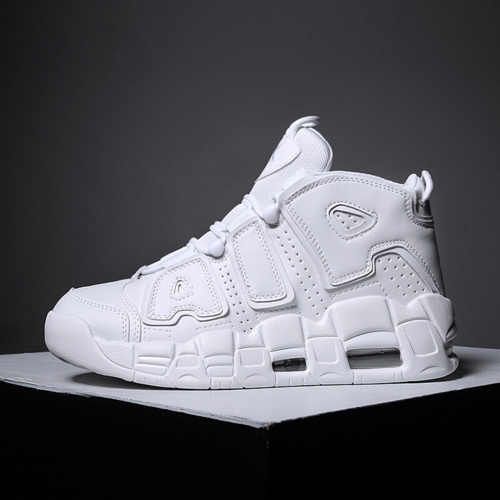 bomina篮球鞋男空军一号怒吼天尊潮牌运动鞋嘻哈潮鞋皮蓬大air高帮